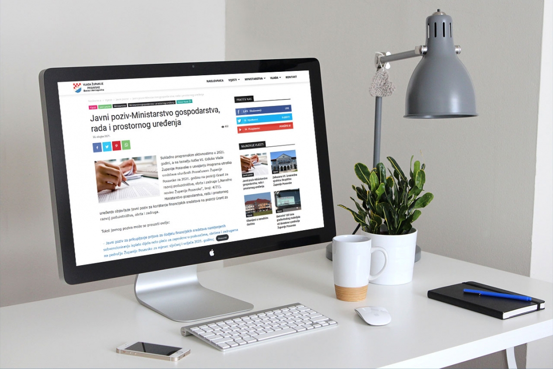 Ministarstvo gospodarstva, rada i prostornog uređenja objavilo Javni poziv