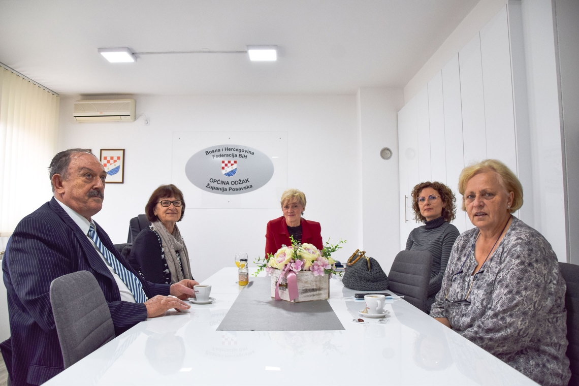 Sastanak s izaslanstvom Udruge slijepih i slabovidnih osoba Županije Posavske