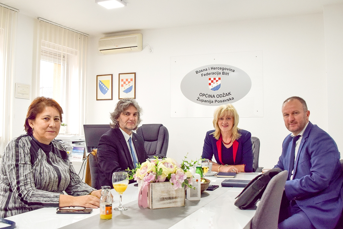 Predsjednik Uprave Hrvatske pošte Mostar sa suradnicima posjetio Općinu