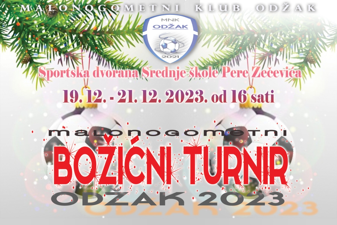 Sutra počinje Božićni malonogometni turnir Odžak 2003.