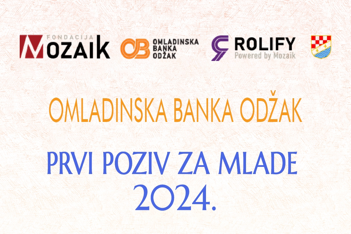 Omladinska banka Odžak - poziv za projekte i mikrobiznise