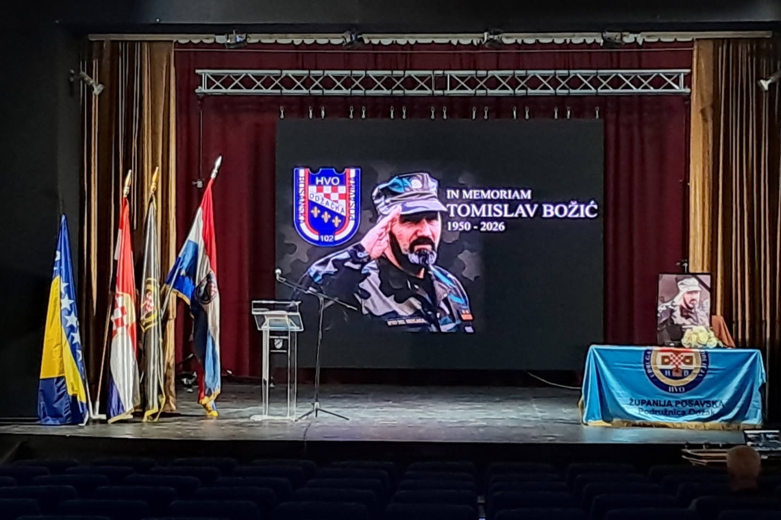Održana komemoracija ratnom zapovjedniku 102. odžačke brigade HVO Tomislavu Božiću