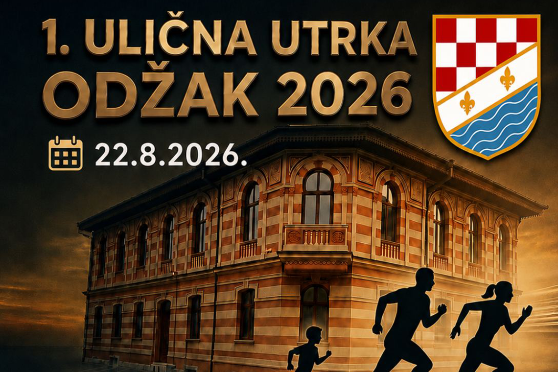 Najava Ulične utrke Odžak 2026.